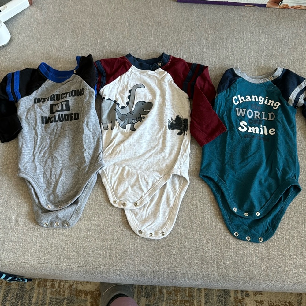 3 Baby Bodysuits size 18 months